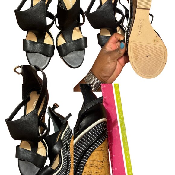 Gianni Bini Wedges Size 7 - Picture 4 of 5